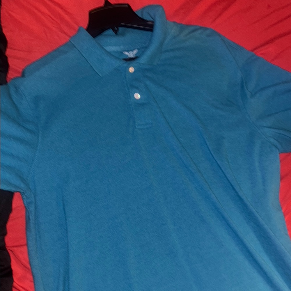 Sol 72 Outdoor Blue Polo Shirt Classic Design